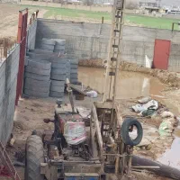 حفاری چاه آب با دستگاه