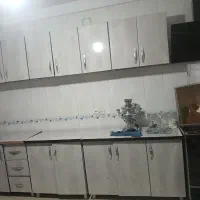 یک دست کابینت تمیز در حد|آب‌چکان و نظم‌دهنده ظروف|ورامین, ریحان آباد|دیوار
