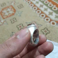 یک انگشتر عقیق یمنی بسیار کهنه کاردست استادصدوقی|جواهرات|مشهد, رسالت|دیوار