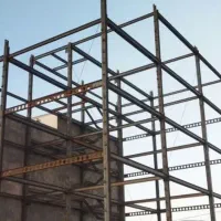 جوشکاری اسکلت واجرای سقف. درکم ترین زمان