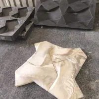 قالب سنگ مصنوعی لاستیکی و abs و بقییه متریال|مصالح و تجهیزات ساختمان|شهرکرد, |دیوار