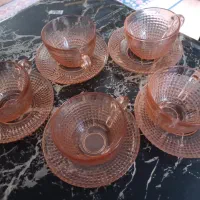 فنجان رنگی بلور