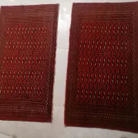 دوتخته قالیچه ترکمن دستباف بسیار تمیز سایز بزرگ|فرش|تهران, جنتآباد جنوبی|دیوار