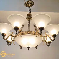 ۵۰ نوع لوستر لنتر دیوارکوب مجلل ست نور(تک،جفت،ست)|لوستر و چراغ آویز|تهران, اقدسیه|دیوار