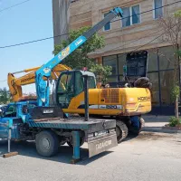 جرثقیل 2.5تن نیسانی تا ارتفاع 11متر|خدمات حمل و نقل|اردبیل, |دیوار