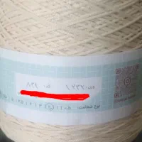 نخ سفارشی مکرومه کتان دو سوزنه