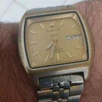 ساعت مچی قدیمی سیکو۵ SEIKO5 طلایی