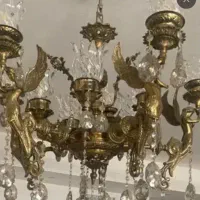 لوستر‌برنز‌ده‌شعله‌فرشته|لوستر و چراغ آویز|اسلام‌شهر, مطهری|دیوار