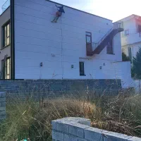 ابندی عایق کاری پیچ رولپلاک با راپل بندباز طناب|خدمات پیشه و مهارت|رشت, صفاری|دیوار