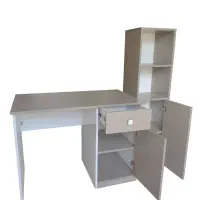 میز تحریر  و کتابخانه