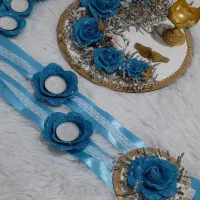 گیفت دسته گل سرویس عروس حنا