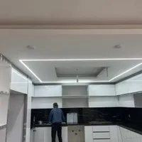 اجرای صفر تا صد سقف کاذب کناف pvc|مصالح و تجهیزات ساختمان|شاهین‌شهر, پاسداران|دیوار