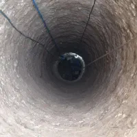 چاه کن با ابزار کامل