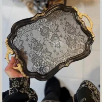 سینی های کف دانتل ترند ،قاب،اکسسوری های شیک،