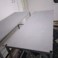 دو عدد میز آهنی|میز تحریر و کامپیوتر|سراب, |دیوار