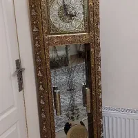 ساعت برنجی ایستاده