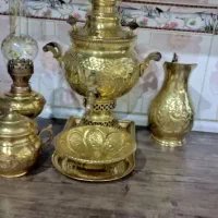 فروش  سرویس سماور برنجی