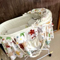 تخت کنار مادر برند نینی کو|تخت و سرویس خواب|قائم‌شهر, |دیوار