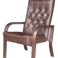 دو عدد صندلی اداری چرم