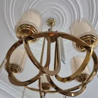 لوستر ۵ شعله عصایی در حد نو|لوستر و چراغ آویز|تهران, امامت|دیوار