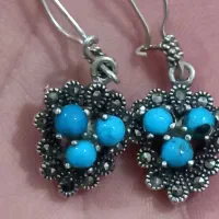 گشواره نقره قدیمی|جواهرات|تهران, شهران شمالی|دیوار