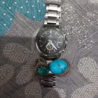 انگشتر فیروزه ساعت ضد اب کاسیو