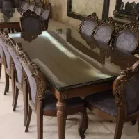 میز غذاخوری ۸نفره پلیمری