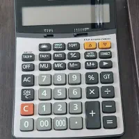 ماشین حساب کاسیو 260d   سه صفر دار   درحد نو  نوری