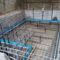 تاسیسات و ساخت استخر تفریحی  /موتورخانه