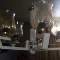 لوستر پنج شاخه|لوستر و چراغ آویز|قم, تولید دارو و یخچال|دیوار