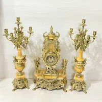 ساعت شمعدان خروسی برنز|صنایع دستی و سایر لوازم تزئینی|ری, ملکآباد|دیوار