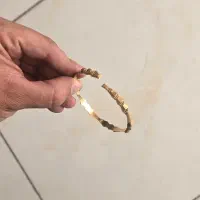 فروش طلا حدود هشت نیم گرم  فی ۵۰ پایین تابلو