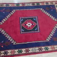 قالیچه ۴ متری دستبافت پشمی کلاردشت و ۲ متری ترکمن|فرش|عباس‌آباد, |دیوار