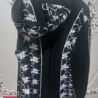 مانتو مشکی سایز ۲
