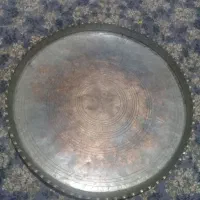 سینی کنگره دار ،نقش دار ،مس خالص ،قدمت دار