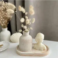 سنگ مصنوعی و شمع های دکوراتیو زیبا|صنایع دستی و سایر لوازم تزئینی|قزوین, |دیوار