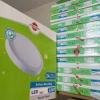 پنل روشنایی روکار آفتابی|لامپ و چراغ|قائم‌شهر, |دیوار