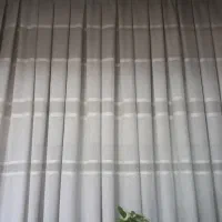 پرده حریر طرح دار همراه با کتیبه|پرده، رانر، رومیزی|رشت, استقامت ۱|دیوار