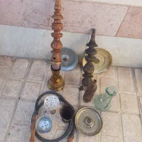 قلیان برنجی چوبی برازجان|کلکسیون و سرگرمی|تهران, مسعودیه|دیوار