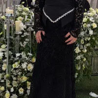 لباس مجلسی دانتل مخمل سایز۳۸،۴۰