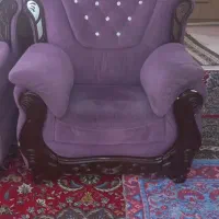 مبلمان ۷ نفره طرح چوب