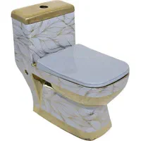 توالت فرنگی کوتینگ سفید طلایی مشکی طلایی با ضمانت|لوازم سرویس بهداشتی|چهارباغ, |دیوار