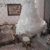دوعدد‌لباس‌عروس‌دخترانه‌‌وبچه‌گانه‌