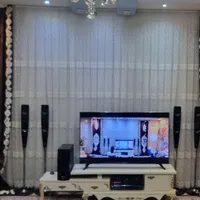 پرده پارچه ای به همراه والون
