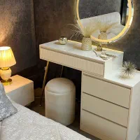 سرویس خواب مدل آنتیک gold کد(3663)|تخت و سرویس خواب|همدان, |دیوار