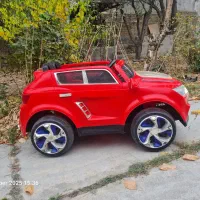 ماشین شارژی قرمز مدل سانتافه|اسباببازی بچه|نیر (اردبیل), |دیوار