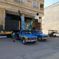 نیسان جرثقیل بالابرنصب دوربین اسپیلت تخلیه بارگیری