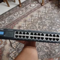 سوییچ۲۴پورت لینک سیسکو مدلsr224|مودم و تجهیزات شبکه|کرج, گلشهر|دیوار