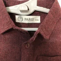 پیراهن زیردکمه دار ۳تا۶ماه