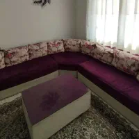 مبل 8 نفره با آباژورِ ست و جلو مبلی|مبلمان خانگی و میز عسلی|تهران, امام زاده عبدالله|دیوار